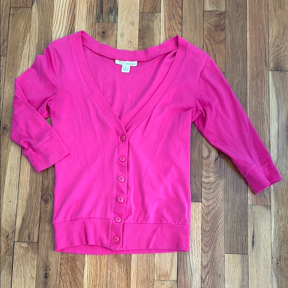 Derek Heart Pink Button-Down (1)